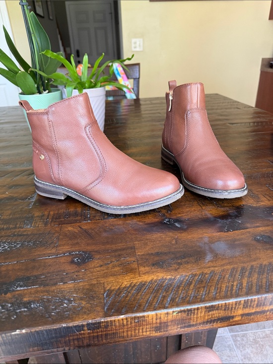 Easy Spirit Shoes - Easy Spirit Brown Leather Ankle Boots for women